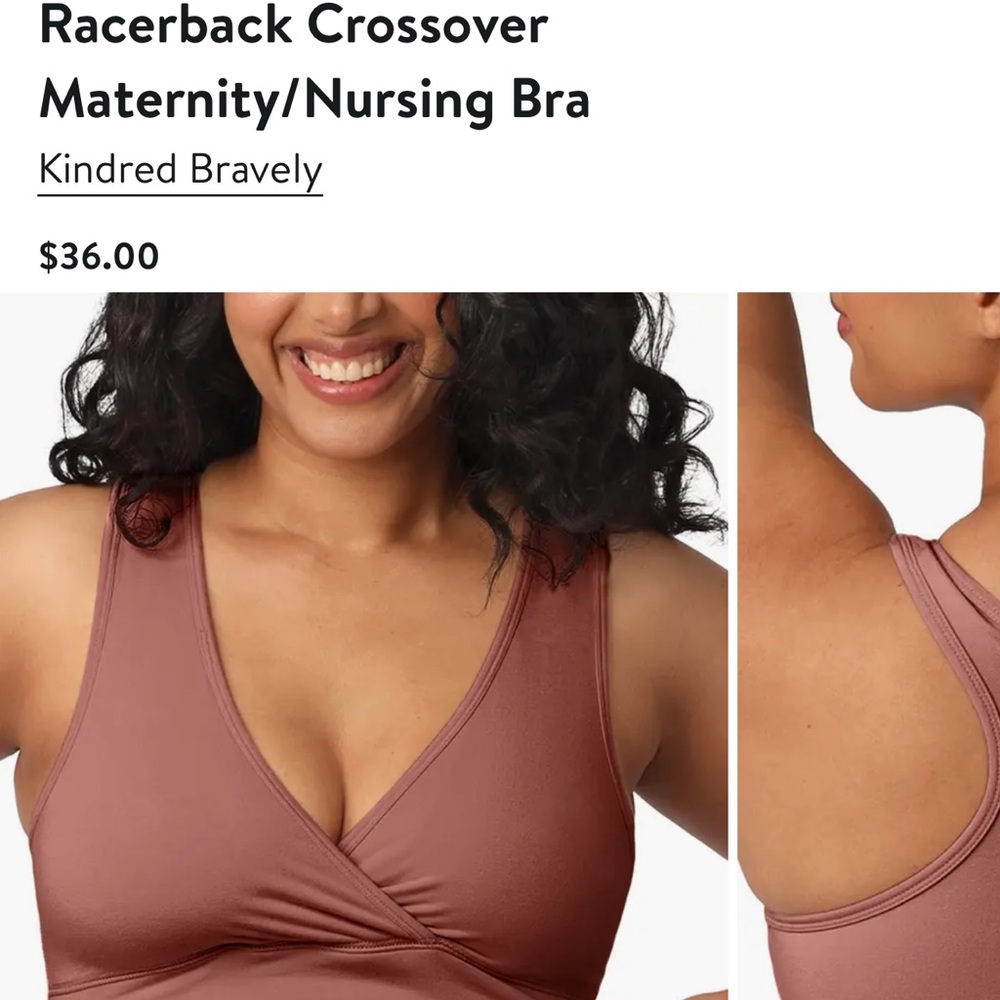 KINDRED BRAVELY French Terry Racerback Nursing & Sleep Bra